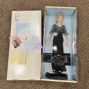Princess Diana Porcelain Portrait Doll